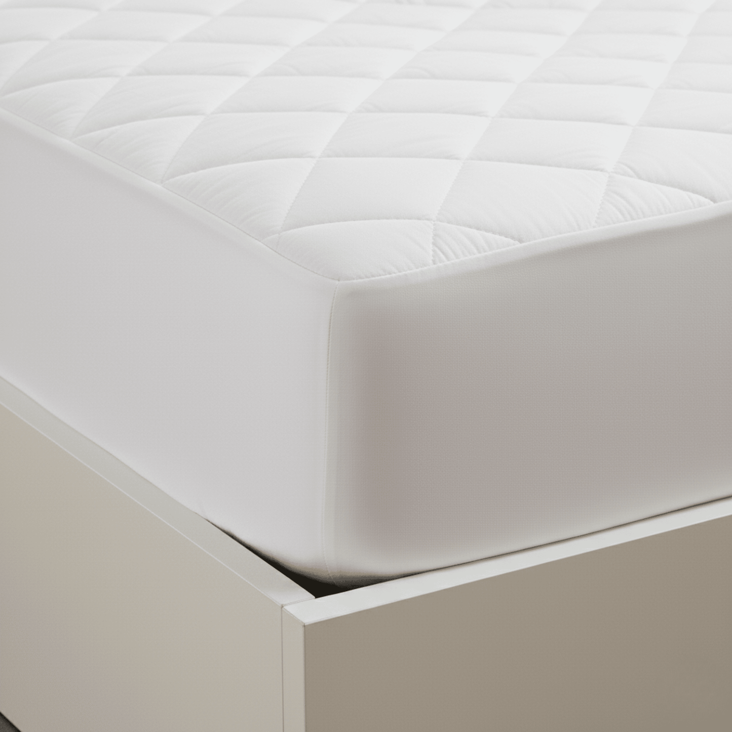 100% Organic Cotton Quilted Mattress Protector – GOTS Certified