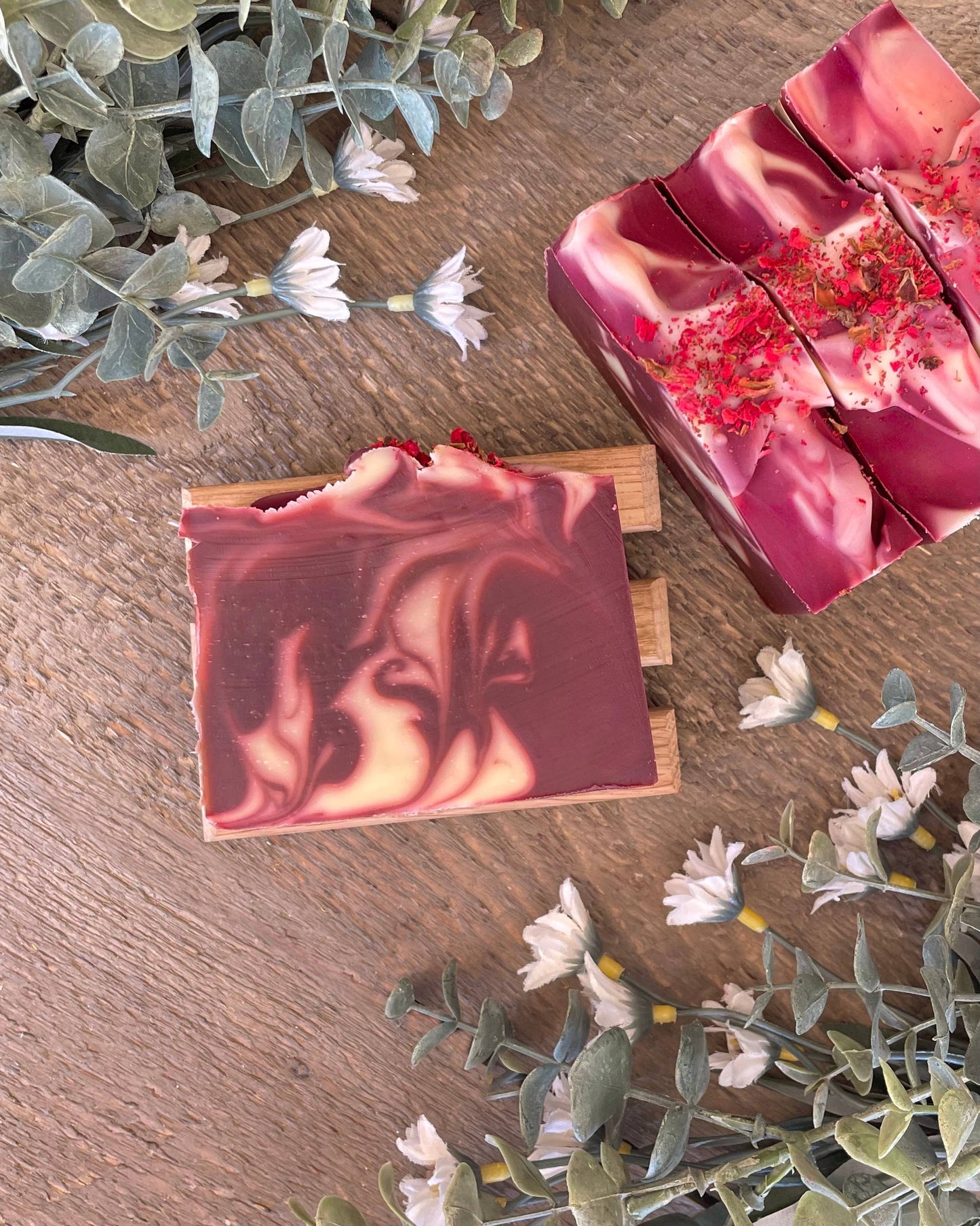 Rose Geranium & Pink Grapefruit Bar Soap