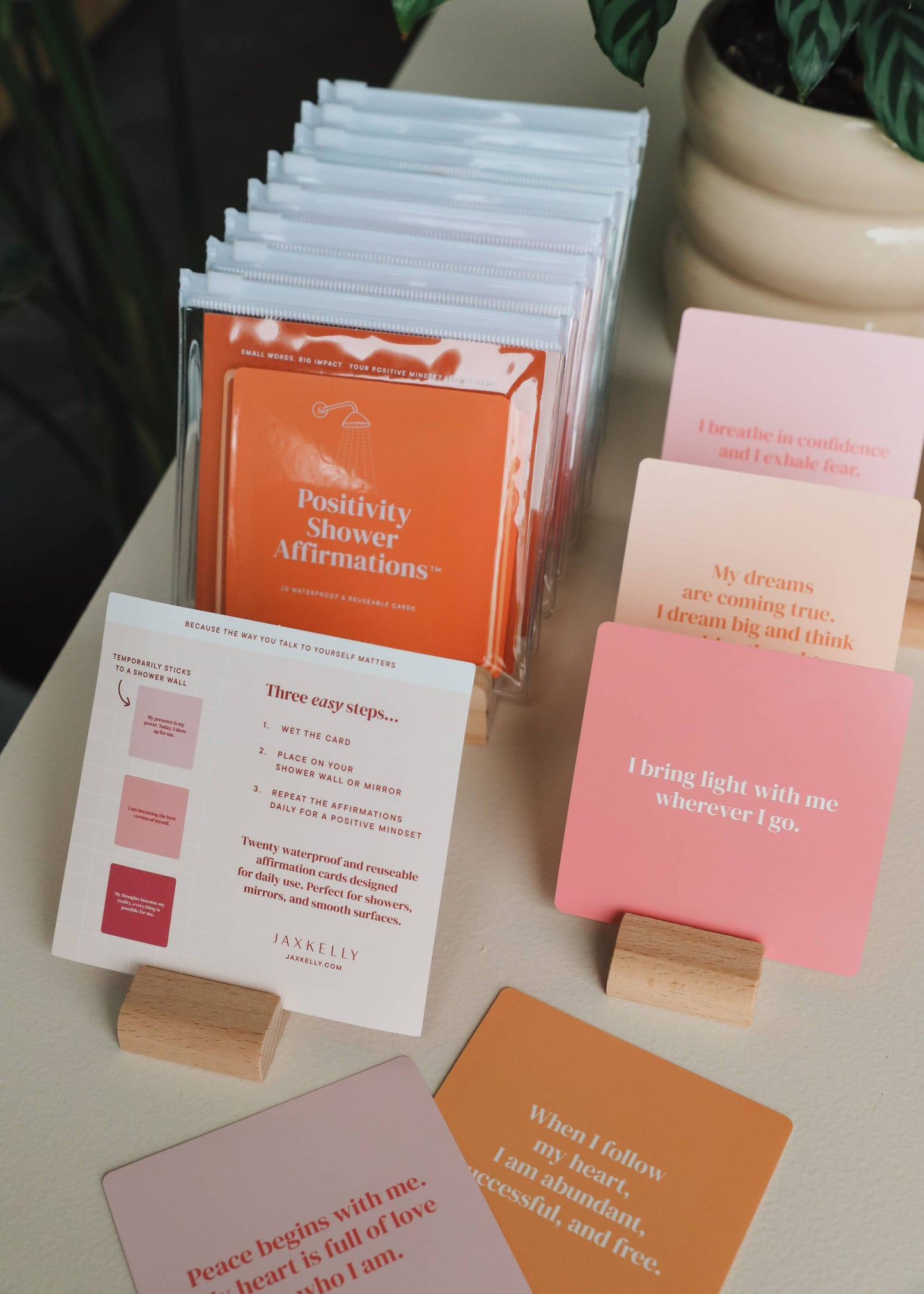 Shower Affirmation™ Display Cards - Positivity