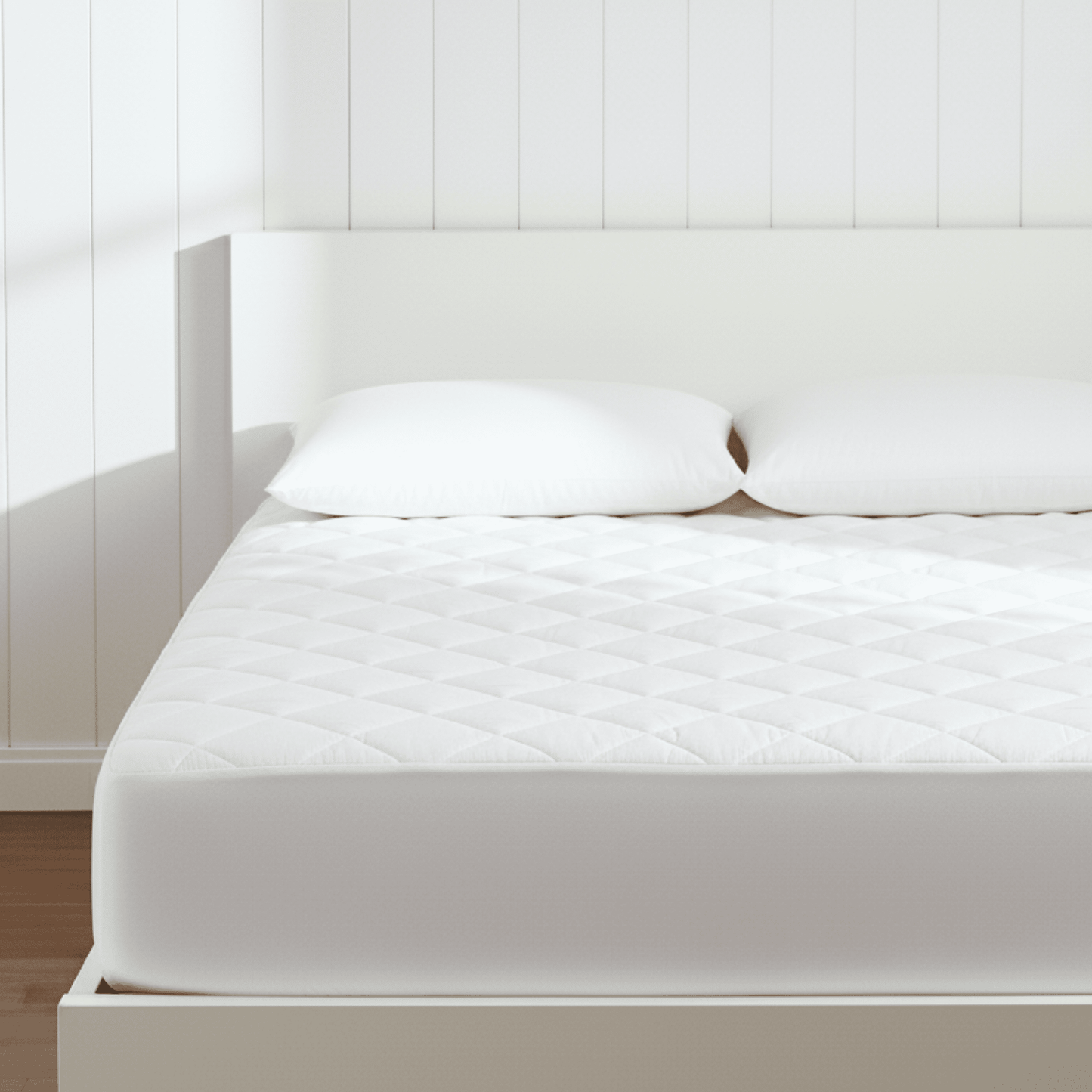100% Organic Cotton Quilted Mattress Protector – GOTS Certified
