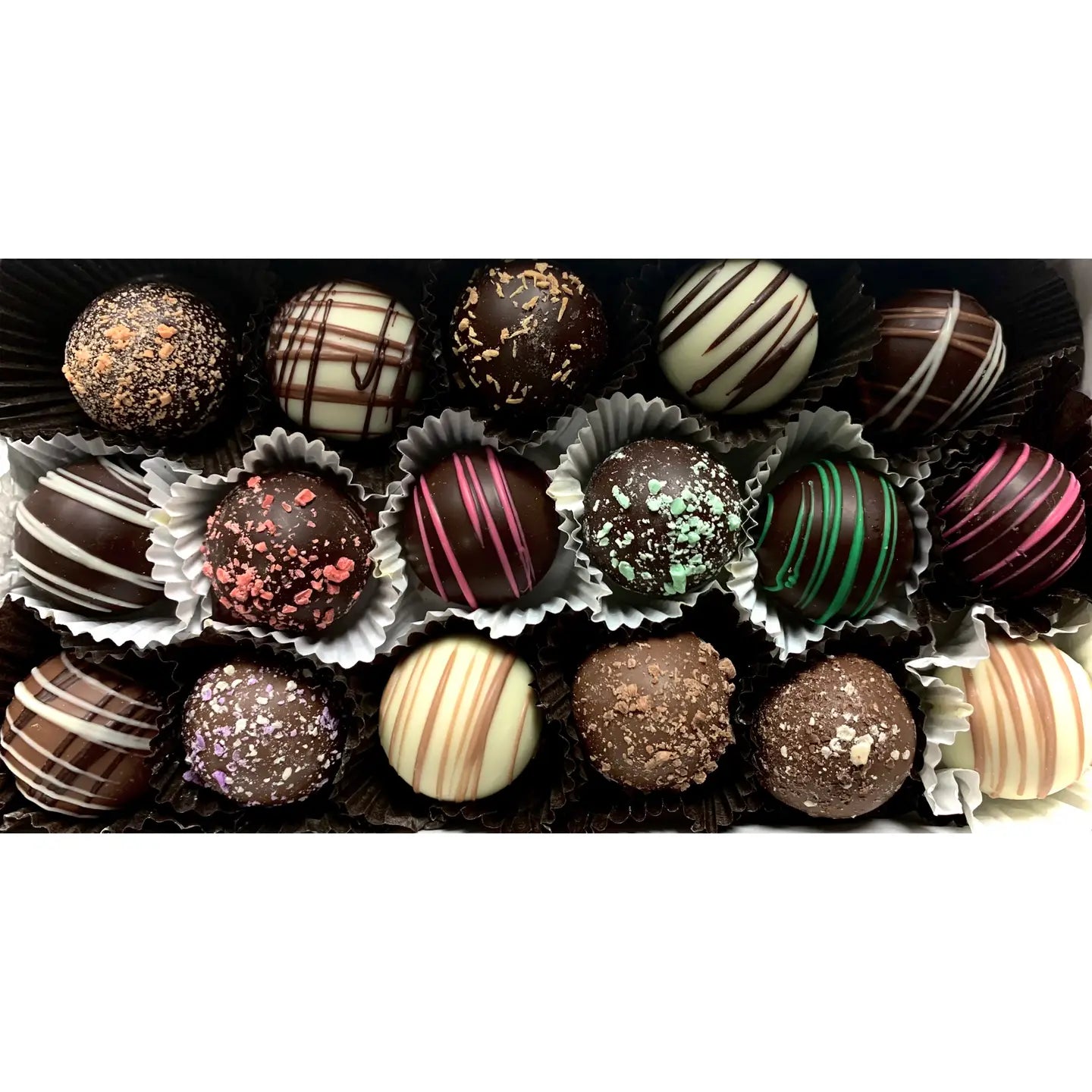 15PC Truffles Gourmet Premium Assortment- Window Box (Pre-Order)