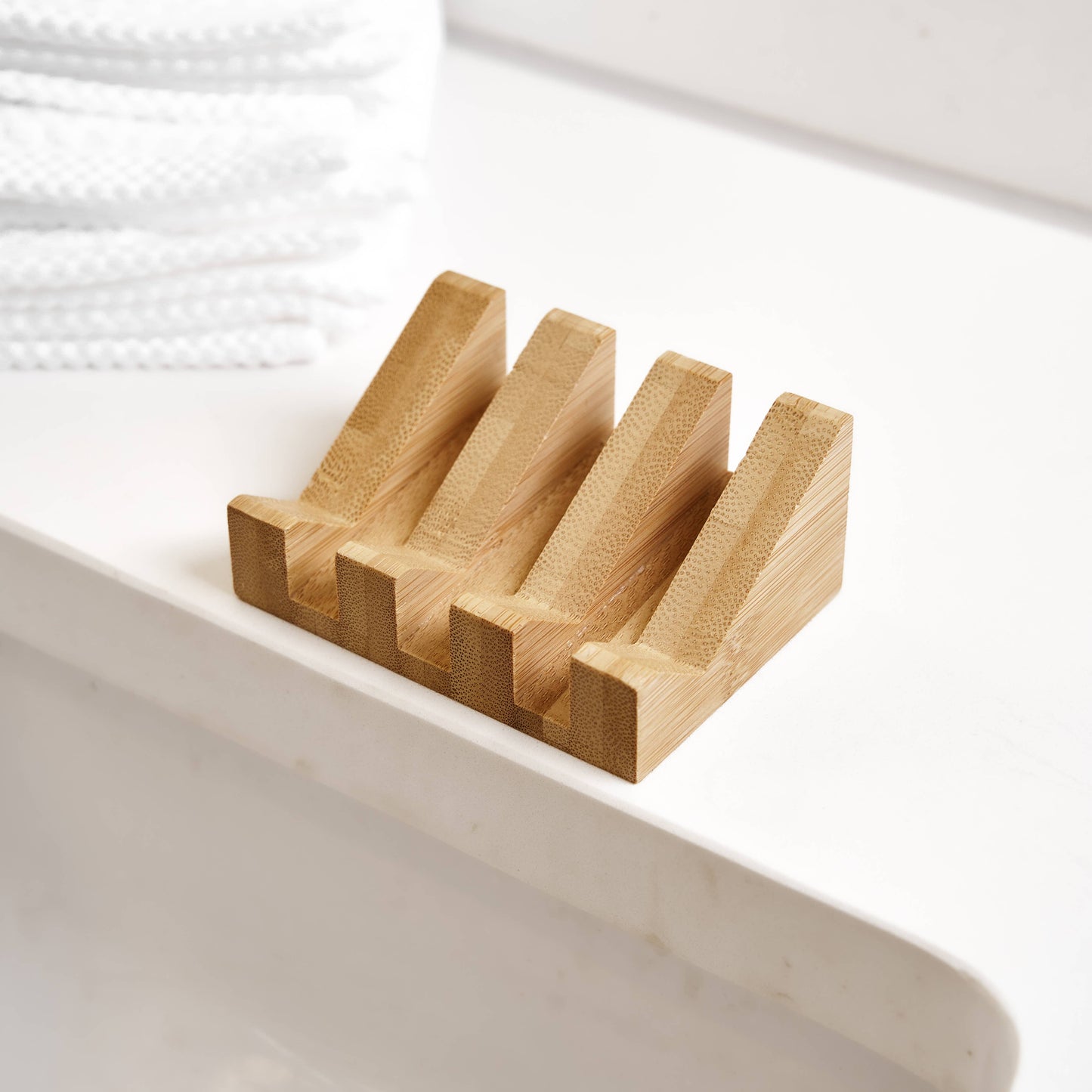 Bamboo Soap Lift | Mountain | Soap Dish
