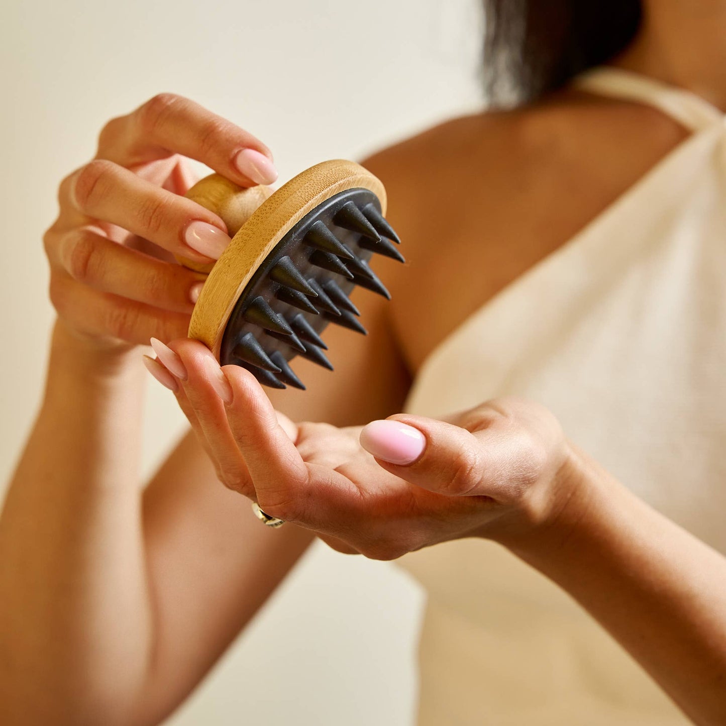 Bamboo Switch - Bamboo and Silicone Scalp and Body Massager