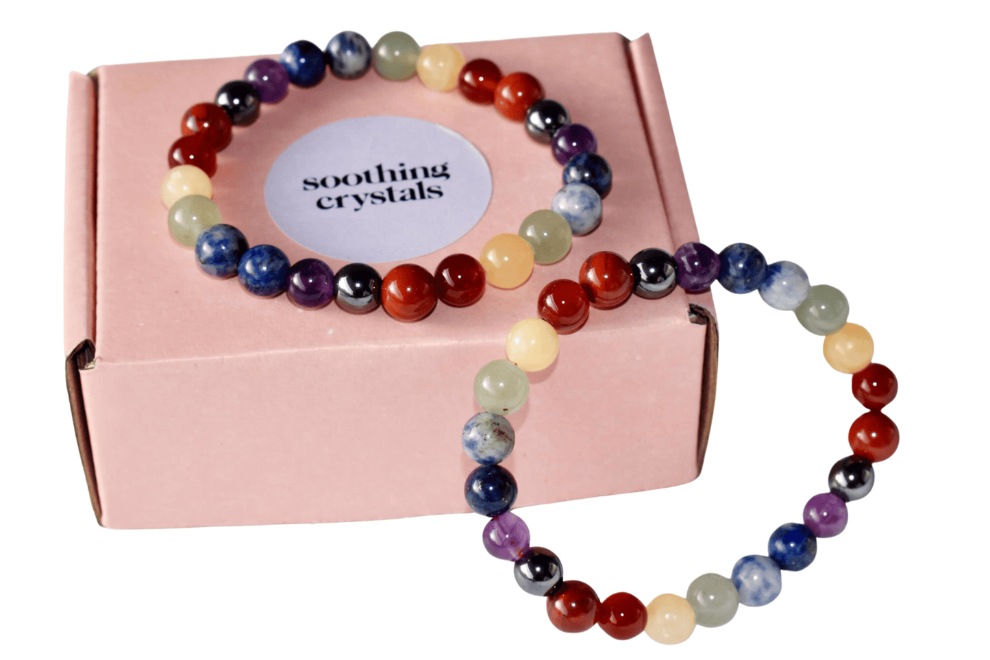 Crystals Bracelet | 7 Chakra | Healing Gemstone Bracelets