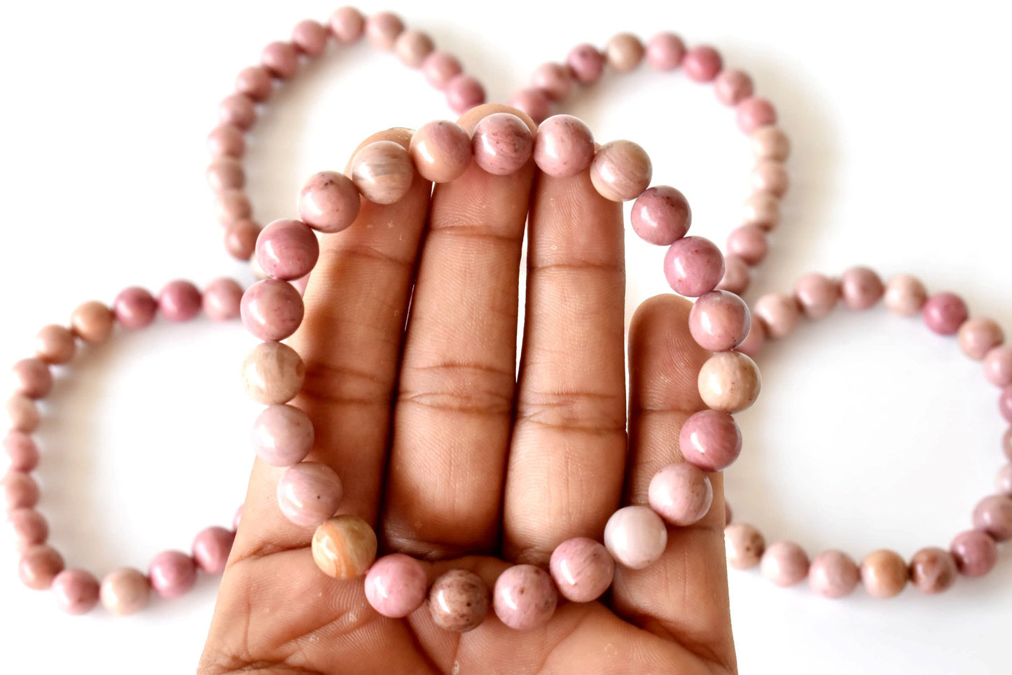 Healing Bracelet | Rhodochrosite | Gemstone Bracelet