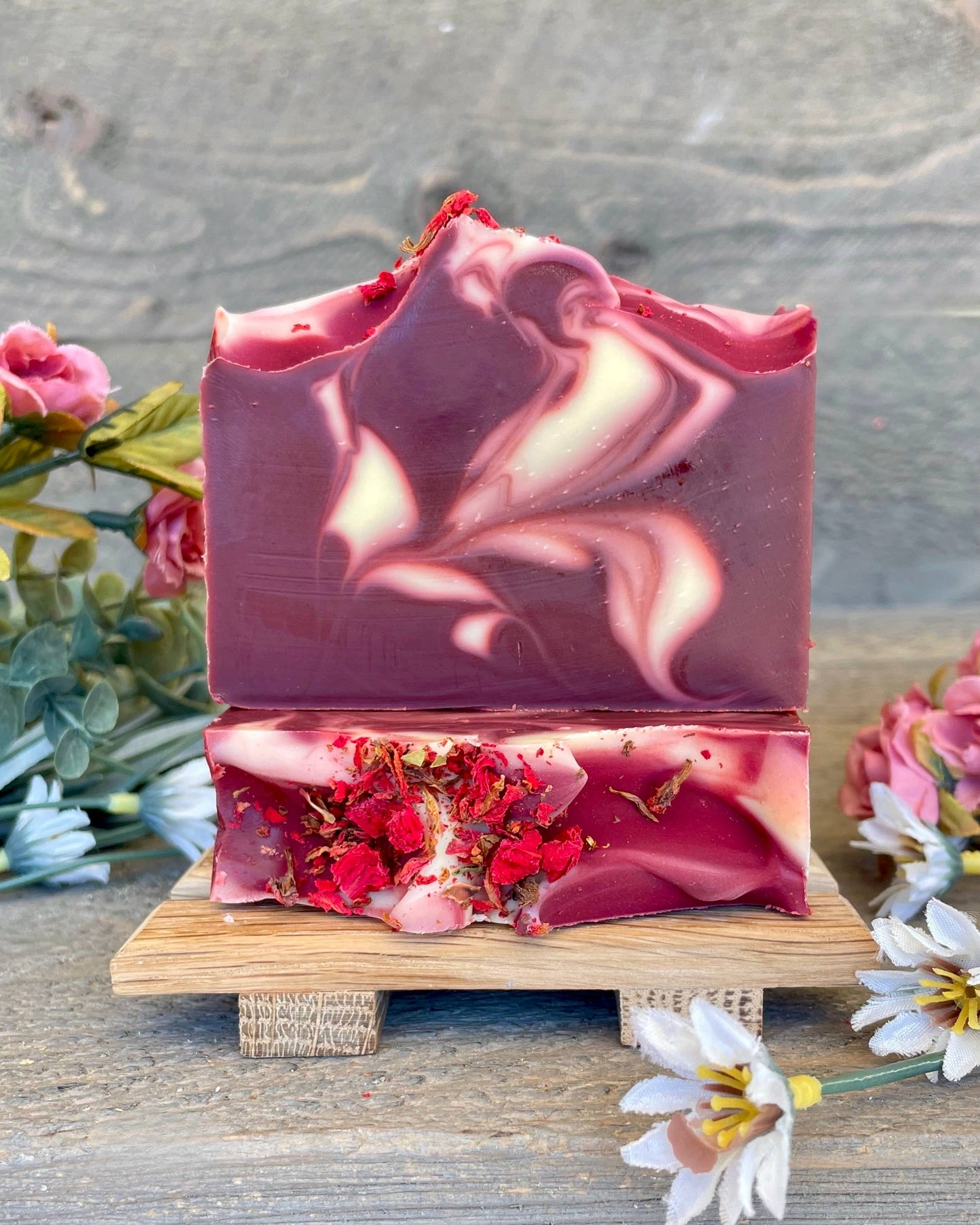 Rose Geranium & Pink Grapefruit Bar Soap