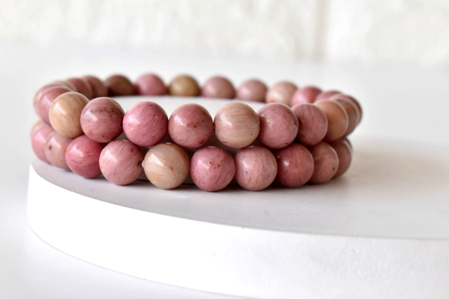 Healing Bracelet | Rhodochrosite | Gemstone Bracelet