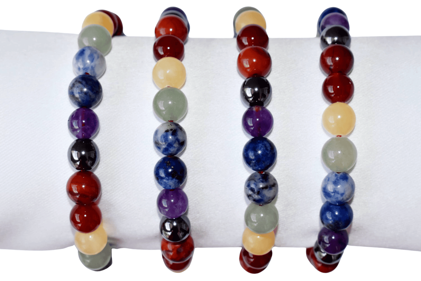 Crystals Bracelet | 7 Chakra | Healing Gemstone Bracelets