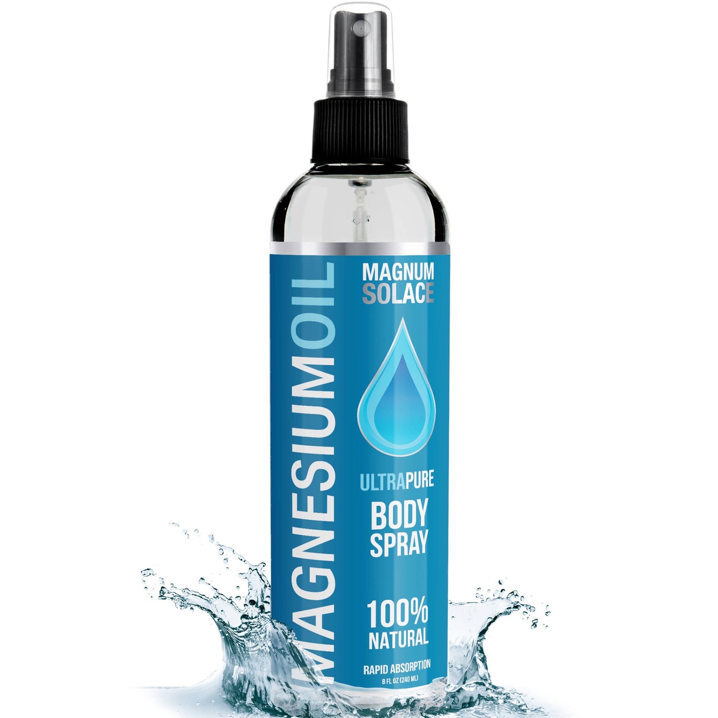 Magnesium Oil Spray for Restless Legs, Sleep, Muscle Relief (Pre-Order)