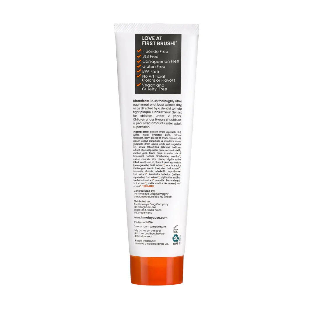 Whitening Antiplaque Charcoal & Black Seed Oil Mint Toothpaste (Pre-Order)