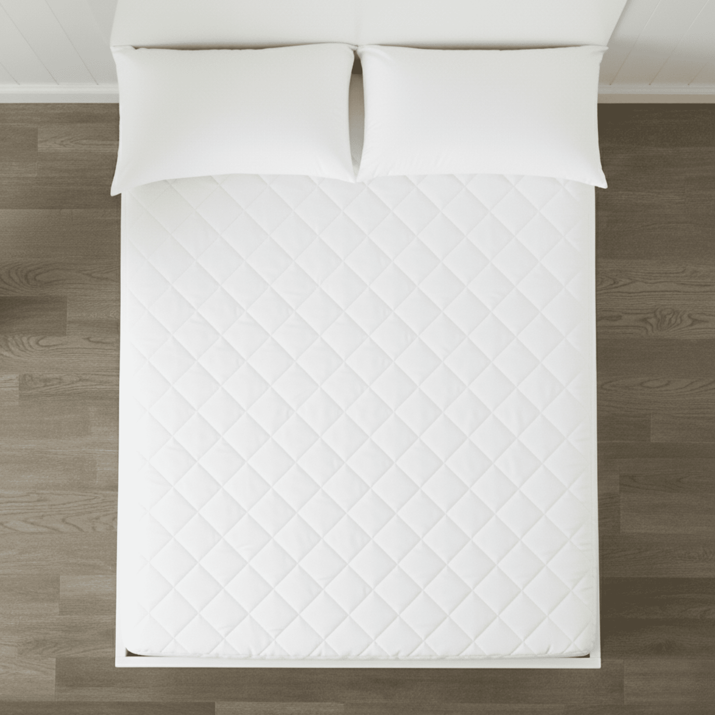 100% Organic Cotton Quilted Mattress Protector – GOTS Certified